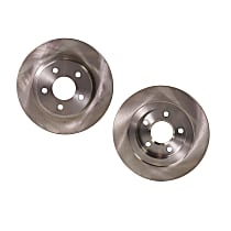 Rear Brake Disc, Plain Surface, Vented, 5 Lugs, 297.69 mm, Sedan, Except Heavy Duty, Pro-Line Series