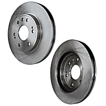 Front Brake Disc, Plain Surface, Vented, 6 Lugs, 329.95 mm, Pro-Line Series