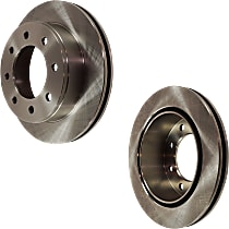 Rear Brake Disc, Plain Surface, Vented, Pro-Line Series