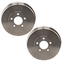 Rear Brake Drum, 4 Cyl 2.5L