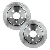 Rear Brake Disc, Plain Surface, Solid, 5 Lugs, 279.91 mm, 2.0L 4Cyl, Pro-Line Series