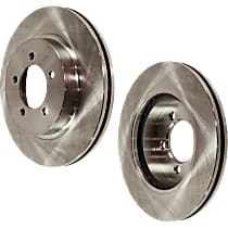 Front Brake Disc, Plain Surface, Vented, 5 Lugs 305.05 mm Pro-Line Series