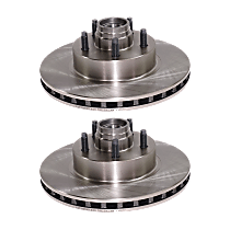 Front Brake Disc, Plain Surface, Vented, 5 Lugs 286.51 mm RWD Pro-Line Series