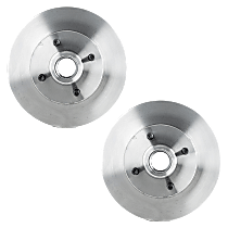 Front Brake Disc, Plain Surface, Vented, 4 Lugs 256.29 mm Pro-Line Series
