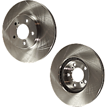 Front Brake Disc, Plain Surface, Vented, 5 Lugs, 293.88 mm, 3.0L 6Cyl, Pro-Line Series