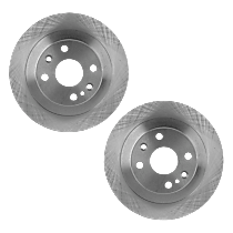 Rear Brake Disc, Plain Surface, Solid, 4 Lugs, 250.95 mm, With  Disc Brake, 2.0L 4Cyl, Pro-Line Series