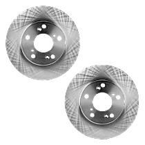 Front Brake Disc, Plain Surface, Vented, 5 Lugs, 261.87 mm,, Pro-Line Series