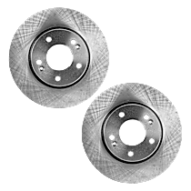 Front Brake Disc, Plain Surface, Vented, 5 Lugs, 279.91 mm, 2.0L 4Cyl, Pro-Line Series