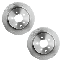 Rear Brake Disc, Plain Surface, Vented, 5 Lugs, 307.59 mm, Pro-Line Series