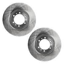 Front Brake Disc, Plain Surface, Vented, 6 Lugs, 279.91 mm, Pro-Line Series