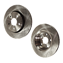 Front Brake Disc, Plain Surface, Vented, 5 Lugs, 328 mm, Sport, 3.7L 6Cyl, Pro-Line Series