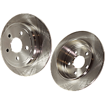 Rear Brake Disc, Plain Surface, Solid, 5 Lugs, 320.04 mm, Limited, 5.7L 8Cyl, Pro-Line Series