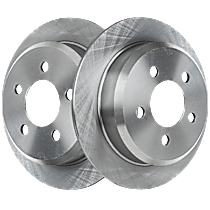 Rear Brake Disc, Plain Surface, Solid, 5 Lugs, 284.73 mm,, Pro-Line Series