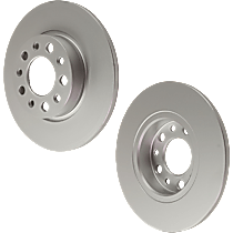 Rear Brake Disc, Plain Surface, Solid, 5 Lugs, 278 mm, BRF, Latitude, 2.4L 4Cyl, Pro-Line Series