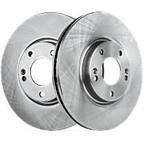 Front Brake Disc, Plain Surface, Vented, 5 Lugs, 303.02 mm, Pro-Line Series