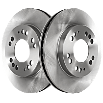 Front Brake Disc, Plain Surface, Vented, 5 Lugs 10.06 in. Pro-Line Series