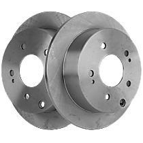 Rear Brake Disc, Plain Surface, Solid, 5 Lugs, 261.11 mm, Pro-Line Series