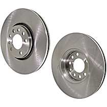 Rear Brake Disc, Plain Surface, Vented, 5 Lugs, 299.97 mm, 2.0L 4Cyl, Pro-Line Series