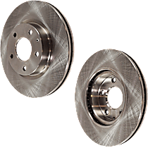 Front Brake Disc, Plain Surface, Vented, 5 Lugs, 295 mm, AWD, Sport, 2.0L 4Cyl, Pro-Line Series