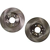 Front Brake Disc, Plain Surface, Vented, 5 Lugs, 298.45 mm, 3.7L 6Cyl, Pro-Line Series