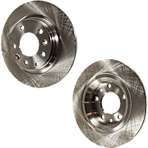 Rear Brake Disc, Plain Surface, Solid, 5 Lugs, 279.91 mm, 3.7L 6Cyl, Pro-Line Series