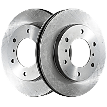 Front Brake Disc, Plain Surface, Vented, 6 Lugs, 290.07 mm, Pro-Line Series