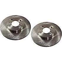 Front Brake Disc, Plain Surface, Vented, 4 Lugs, 279.91 mm,, Pro-Line Series