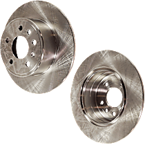 Rear Brake Disc, Plain Surface, Solid, 5 Lugs, 286 mm,, Pro-Line Series