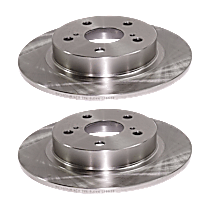 Rear Brake Disc, Plain Surface, Solid, 5 Lugs, 278.89 mm, 2.5L 4Cyl, Pro-Line Series