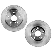Rear Brake Disc, Plain Surface, Solid, 5 Lugs, 278.89 mm, Pro-Line Series