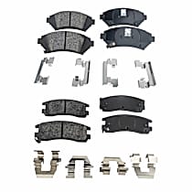 Front and Rear Brake Pad Set, Ceramic, Pro-Line Series