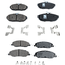 Front and Rear Brake Pad Set, Ceramic, Pro-Line Series