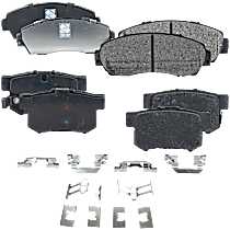Front and Rear Ceramic Brake Pad Set, Pro-Line Series