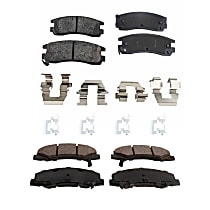 2010 2011 2012 2013 For Buick LaCrosse Front and Rear Ceramic Brake Pads