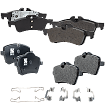 Front and Rear Brake Pad Sets, Ceramic - Front; Semi-Metallic - Rear, John Cooper Works Brakes, Pro-Line Series