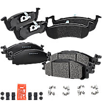 Front and Rear Brake Pad Sets, Ceramic, Pro-Line Series