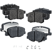 Front and Rear Brake Pad Set, Ceramic, Pro-Line Series