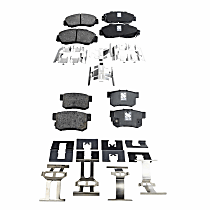 Front and Rear Brake Pad Set, Ceramic, Pro-Line Series