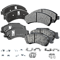 Front and Rear Brake Pad Set, Ceramic, Pro-Line Series