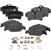 Front and Rear Brake Pad Sets, Ceramic, Pro-Line Series