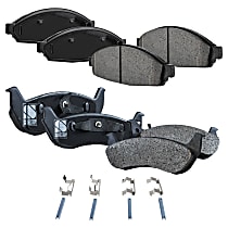 Front and Rear Brake Pad Set, Ceramic, Pro-Line Series