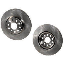 Front Brake Disc, Plain Surface, Vented, 5 Lugs, 311.91 mm, 312mm  Disc, 1.8L 4Cyl, Pro-Line Series