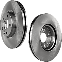 Front Brake Disc, Plain Surface, Vented, 5 Lugs, 299.97 mm, 300mm  Disc, 2.5L 5Cyl, Pro-Line Series