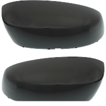Driver and Passenger Side Mirror Cover, Textured Black