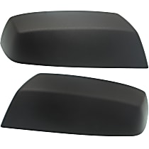Driver and Passenger Side Mirror Cover, Textured Black