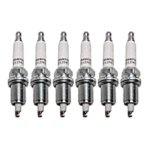 SET-SZFR5LP13G-6 Spark Plug, Set of 6, Crown Single Platinum