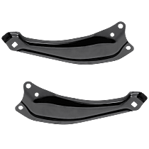 Front, Driver and Passenger Side Bumper Brackets, CAPA CERTIFIED