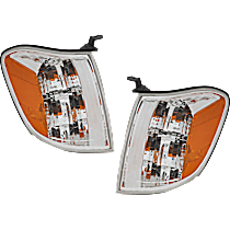Front Turn Signal Lights, with Bulbs