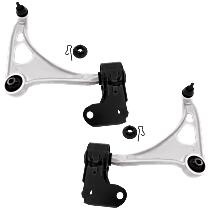 Front, Driver and Passenger Side, Lower Control Arms