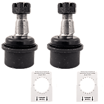 Front, Driver and Passenger Side, Lower Ball Joints